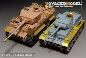 Maquette Voyager PE35908, char allemand Pz.Kpfw.VI Ausf.B (VK36.01) de la Seconde Guerre mondiale, modèle de base pour REVOSYS au 1/35 – image 9