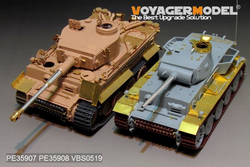 Maquette Voyager PE35908, char allemand Pz.Kpfw.VI Ausf.B (VK36.01) de la Seconde Guerre mondiale, modèle de base pour REVOSYS au 1/35 – image 9