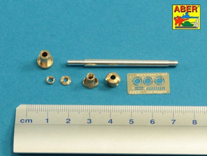 Aber 35L-059n Canon allemand StuK.40 L/48 de 7,5 cm avec frein de bouche central pour Stug.III, Ausf G - modèle moyen (1/35) – image 2