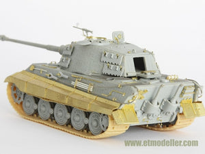ET Model E72-004 WWII German KING TIGER (Henschel Turret) For DRAGON 7240 1/72 – image 3