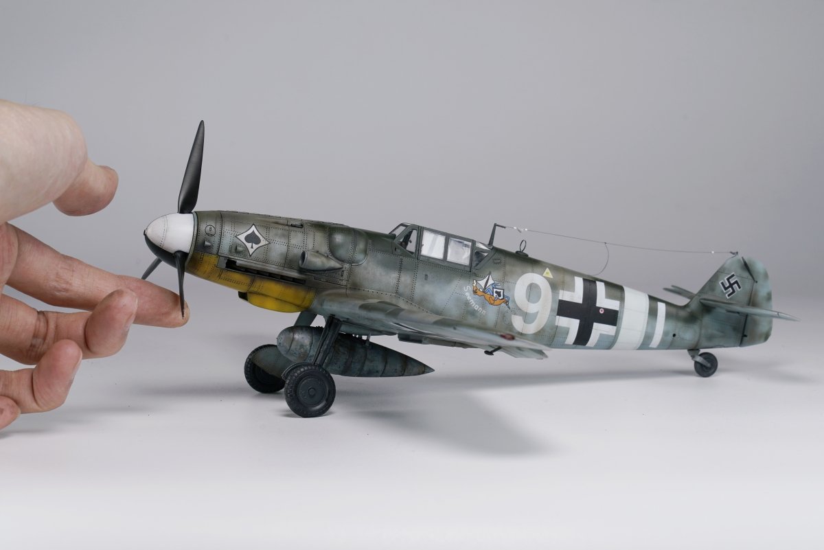 Maquette Border BF-001 Messerschmitt BF109G-6 « Gustav » 1/35 – immagine 13