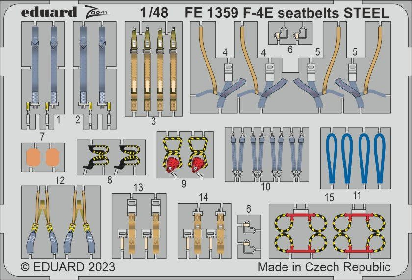 Eduard BIG49382 F-4E Meng 1/48 – zdjęcie 7