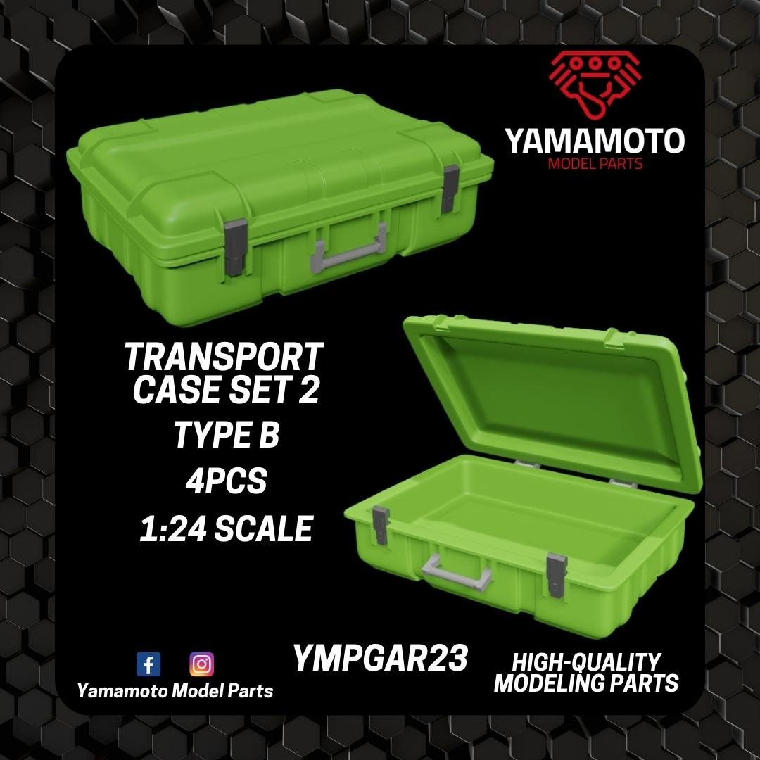 Coffret de transport Yamamoto YMPGAR23, lot de 2 - Type B 1/24 – imagen 3