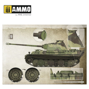 AMMO of Mig Jimenez 6015 GUIDE ILLUSTRÉ DES VÉHICULES ALLEMANDS DE LA FIN DE LA SECONDE GUERRE MONDIALE (Anglais, Espagnol) – image 3