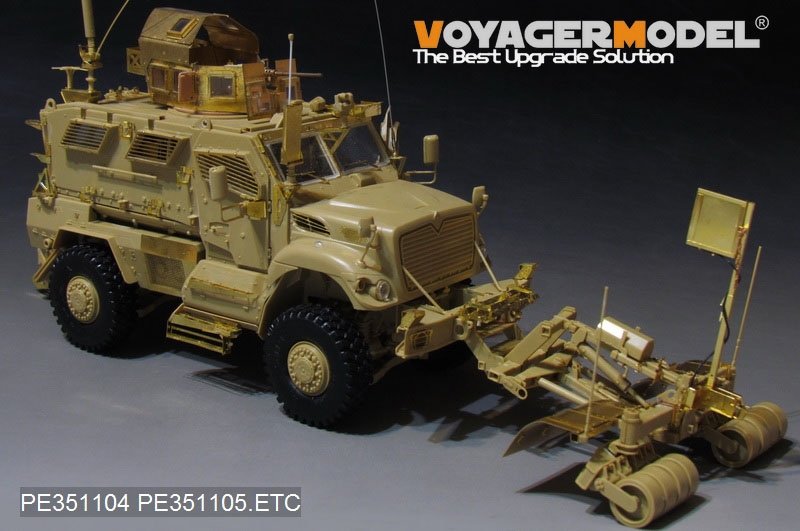Kit de mise à niveau Voyager Model PE351104 pour rouleau de déminage moderne de l&amp;#39;armée américaine, compatible avec PANDA HOBBY au 1/35 – Bild 6