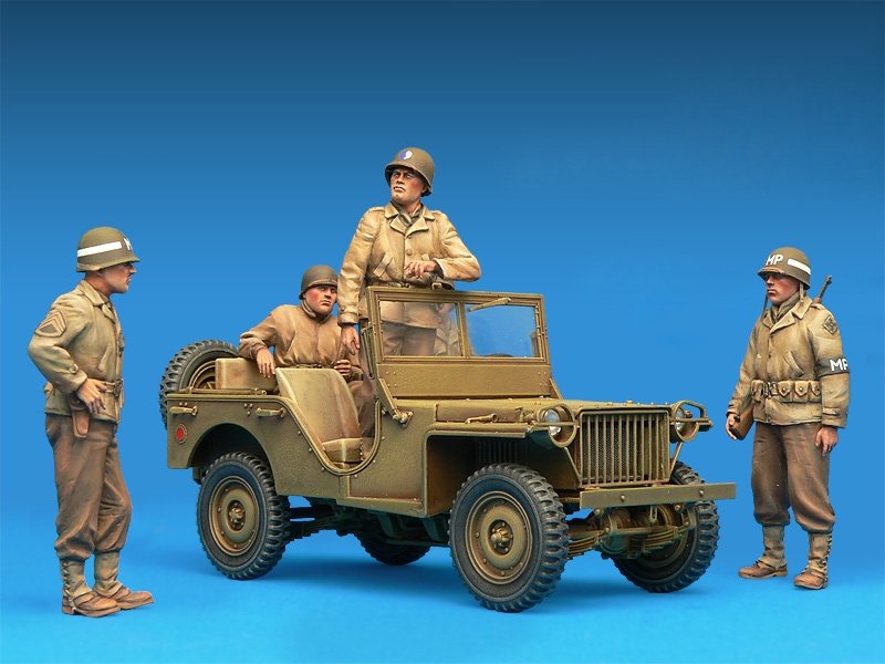 MiniArt 35308 Équipage de Jeep américain et policiers militaires. Édition spéciale 1/35 – immagine 2