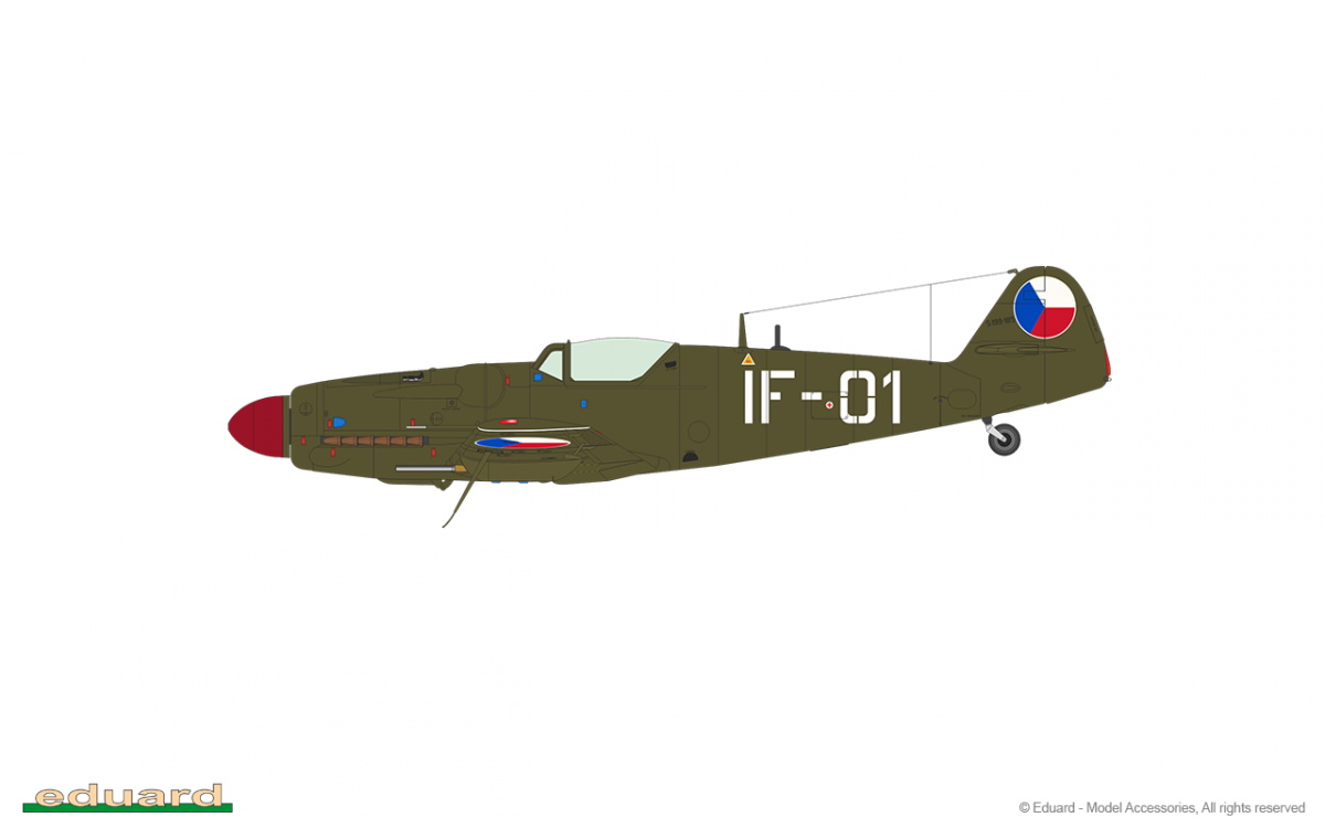Eduard 70151 Avia S-199 verrière bulle 1/72 – imagen 13