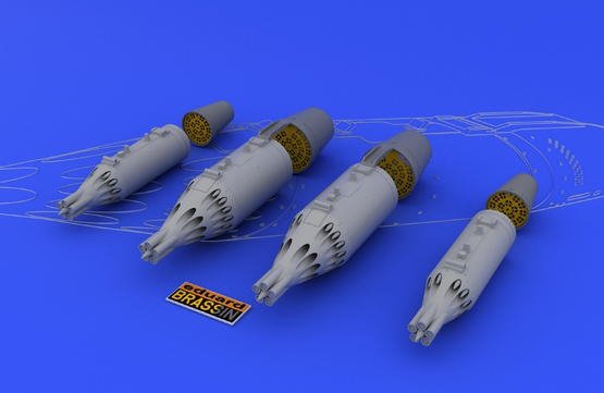 Lance-roquettes Eduard 648025 UB-16 et UB-32 au 1/48 – Bild 5