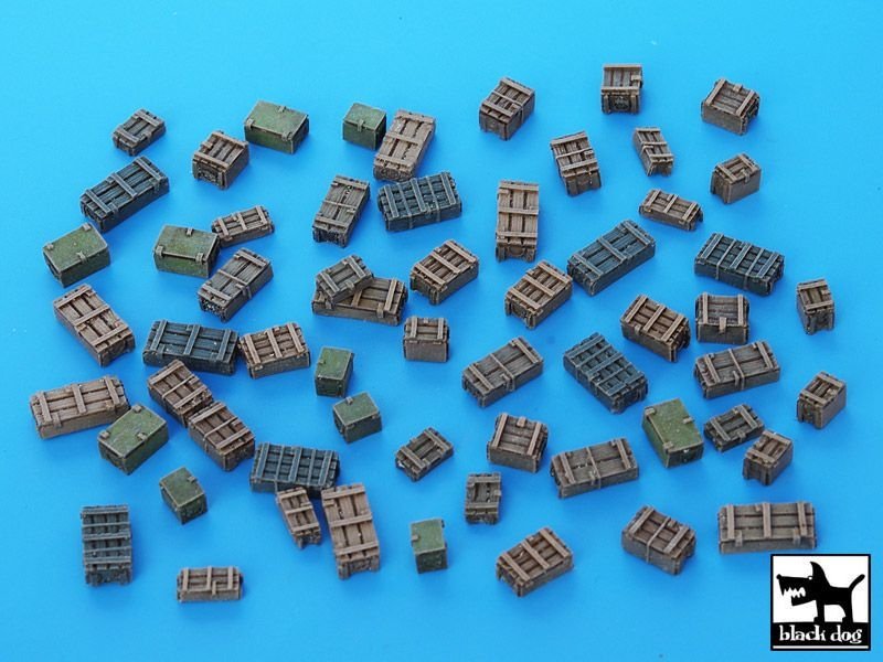 Coffret d&amp;#39;accessoires Black Dog T72026, échelle 1/72
