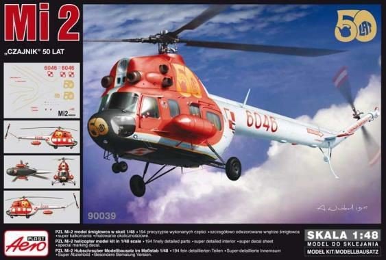 Aeroplast 90039 Mi-2 « Théière » 50 ans (1/48)