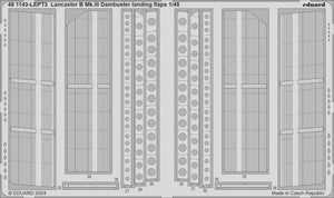 Eduard 481134 Lancaster B Mk. III Dambuster volets d&amp;#39;atterrissage HONG KONG MODELS 1/48 – immagine 2
