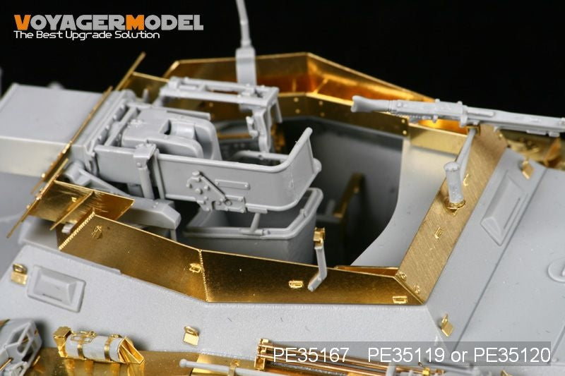 Voyager modèle PE35167 seconde guerre mondiale Sd.Kfz 234/3 8Rad pour DRAGON 6257 1/35 – immagine 7