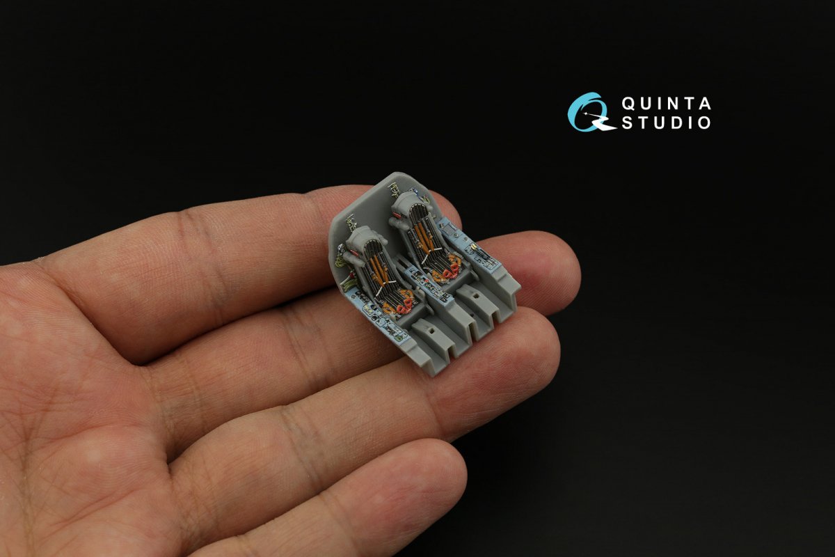 Intérieur imprimé en 3D et coloré sur papier décalcomanie Quinta Studio QD72088 Su-24M (Trumpeter) 1/72 – image 11