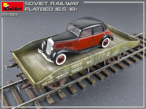 MiniArt 35303 Plateau ferroviaire soviétique 16,5-18t (1/35) – imagen 14