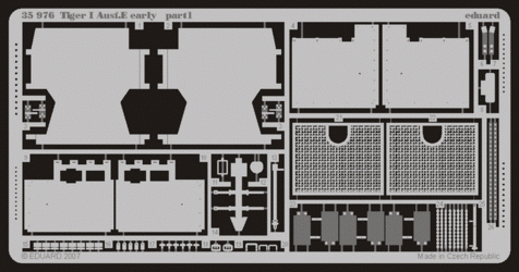 Eduard 35976 Tiger I Ausf. E (version initiale) au 1/35 Tamiya – image 2