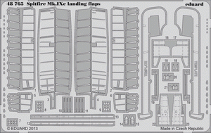 Eduard 48765 Volets d&amp;#39;atterrissage pour Spitfire Mk. IXc 1/48 EDUARD