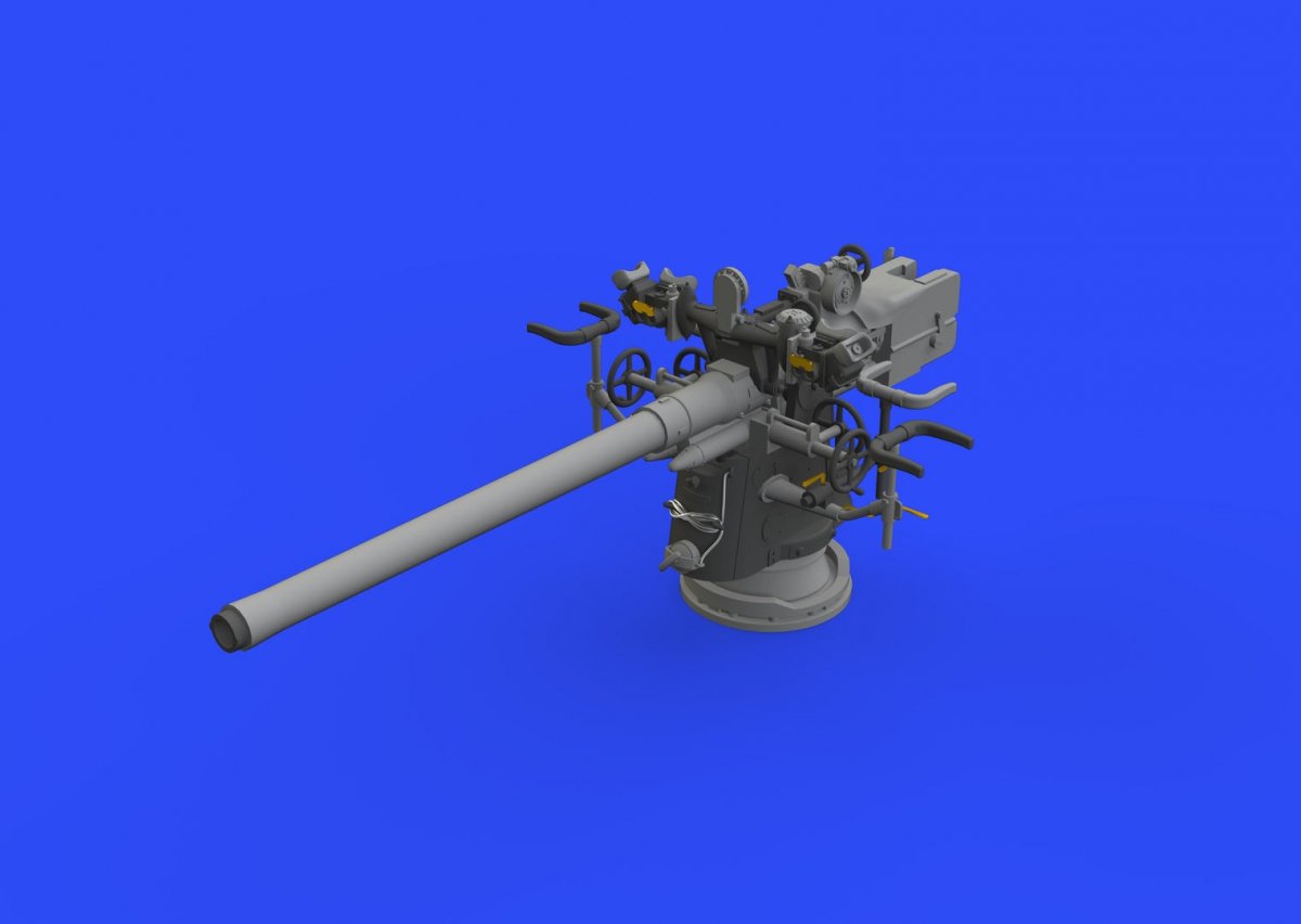 Eduard 648327 German Submarine 8.8cm gun TRUMPETER 1/48