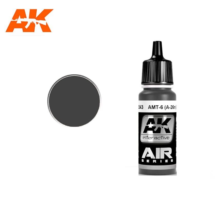 AK Interactive AK2243 AMT-7 (A-26M) NOIR 17 ml