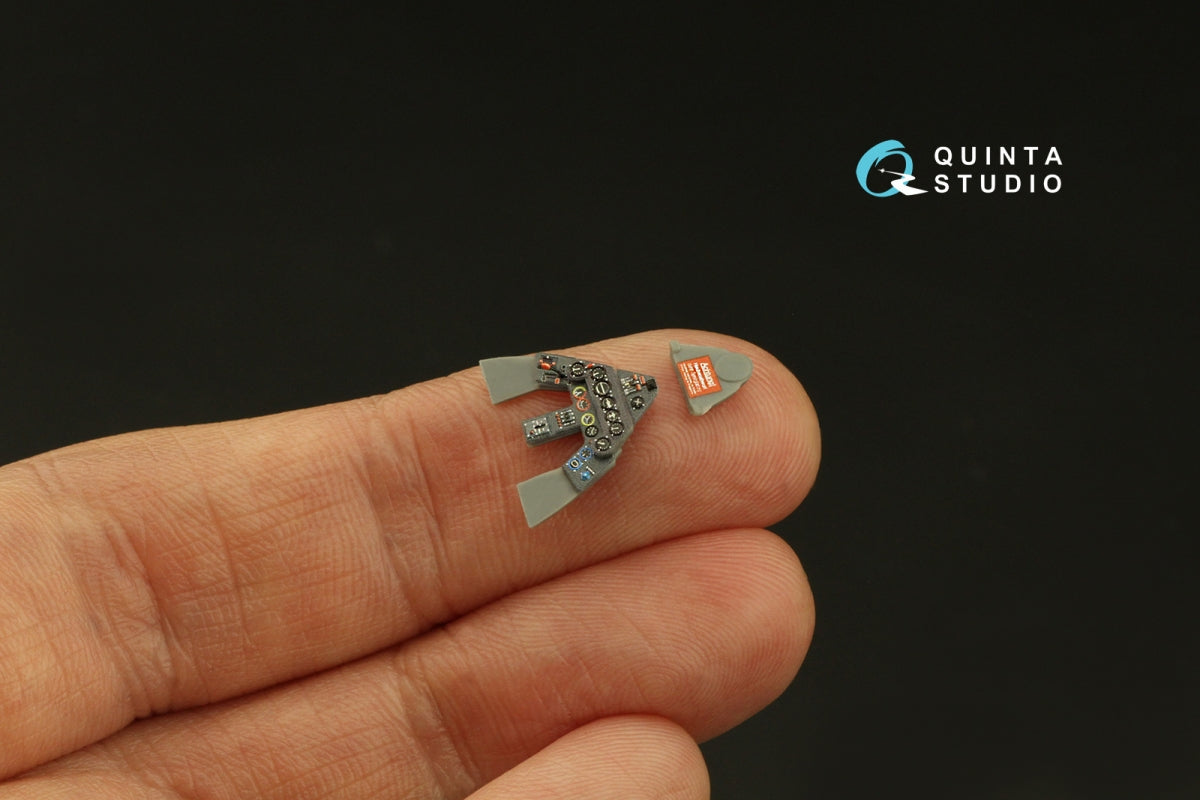 Quinta Studio QD72090 Fw 190D 3D-Printed &amp;amp; coloured Interior on decal paper (IBG models) 1/72 – zdjęcie 3