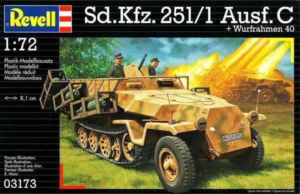 Revell 03173 Sd.Kfz. 251/1 Type C + Lance-roquettes 40 (1/72)