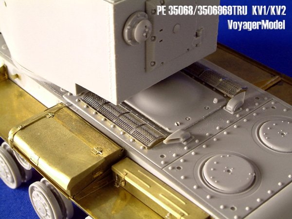 Mise à jour en photodécoupe du char KV1/KV2 Voyager Model PE35068 au 1/35 – image 3