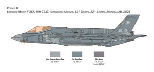 Italeri 1464 F-35A LIGHTNING II CTOL version (Beast Mode) 1/72 – zdjęcie 4