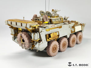 Roues affaissées pour véhicule blindé Stryker de l&amp;#39;armée américaine (modèle ET P35-155) - Kit TRUMPETER au 1/35 – image 6