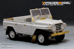 Jeep militaire Voyager Model PE35606 PLA BJ212 pour TRUMPETER 1/35 – immagine 4