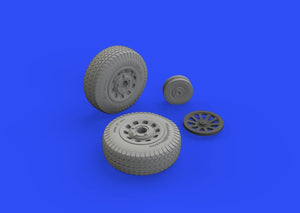Roues Eduard 648512 P-51D, finition losange, échelle 1/48, EDUARD – immagine 2