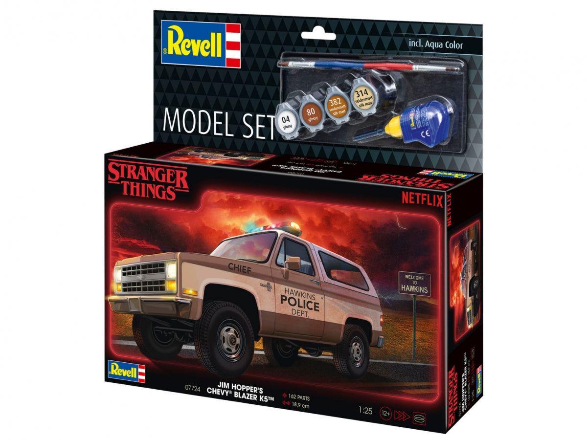 Revell 67724 « Stranger Things » Chevrolet K5 Blazer (Maquette) 1/25 – immagine 4