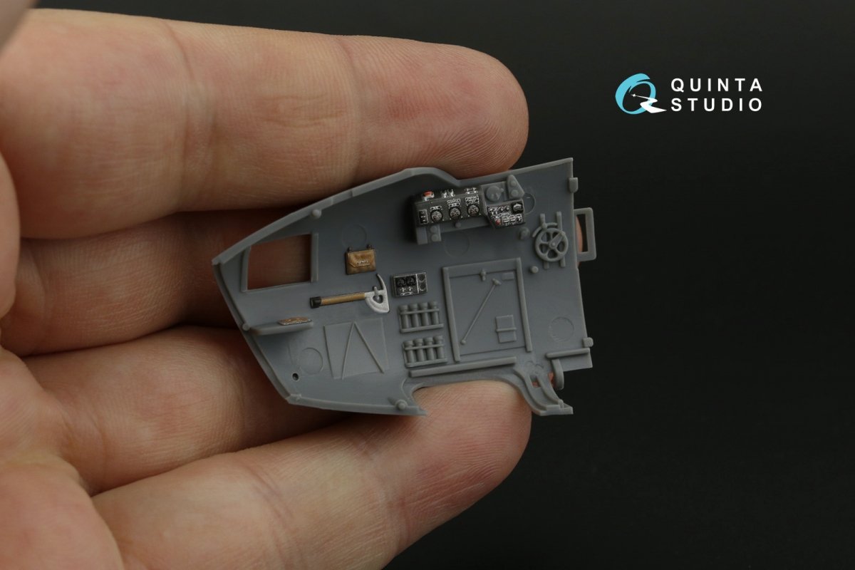Intérieur imprimé en 3D et coloré sur papier décalcomanie Quinta Studio QD48355 DH Mosquito B Mk.IV/PR Mk.IV (Tamiya) 1/48 – image 9