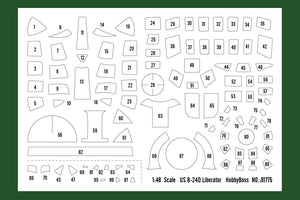 Hobby Boss 81775 US B-24D Liberator 1/48 – immagine 6
