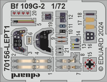 Eduard 70156 Bf 109G-2 - Édition ProfiPACK 1/72 – image 2
