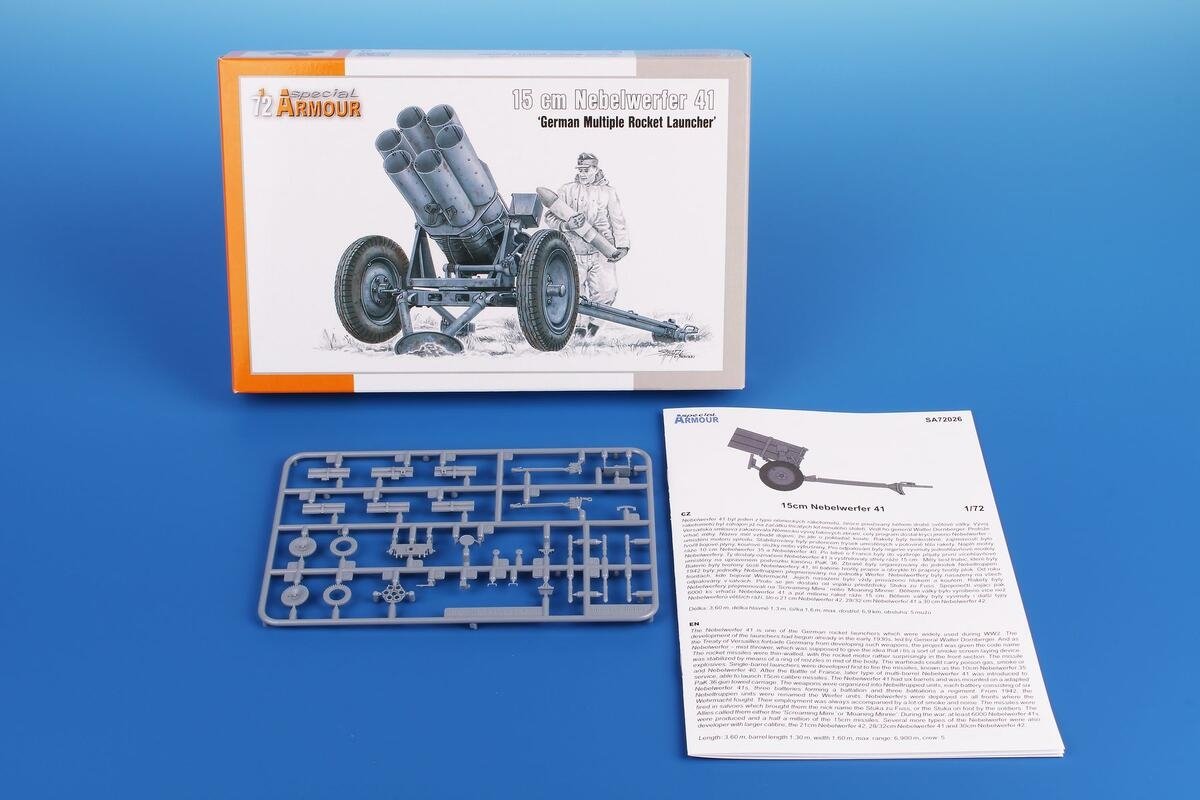 Special Armor 72026 15 cm Nebelwerfer 41 « Lance-roquettes multiple allemand » 1/72 – immagine 2