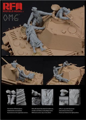 Ensemble de figurines Rye Field Model OM35001 pour Panther G Late 1/35 – immagine 2