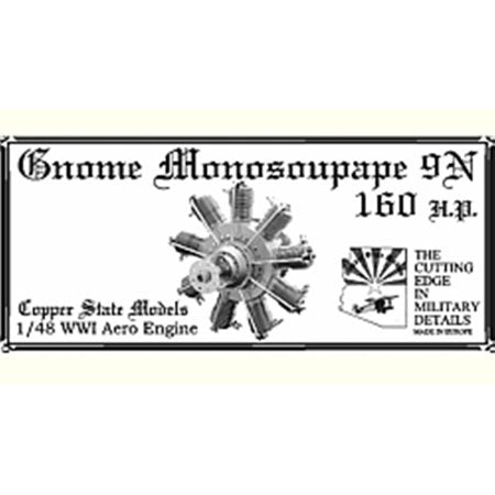 Copper State Models E48-010 Gnome Monosoupape 9N 160 ch 1/48