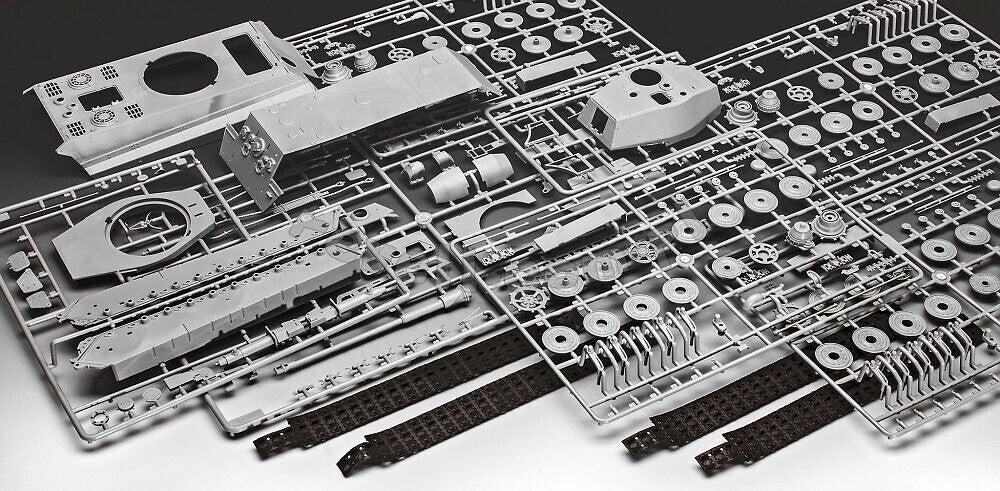 Revell 63249 Tiger II Ausf.B Henschel Tourelle, modèle 1/35 – image 8