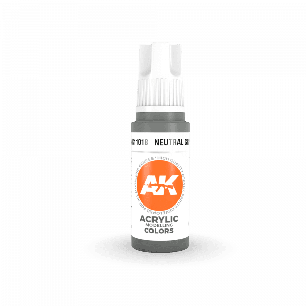 AK Interactive AK11018 Neutral Gray 17ml – image 2