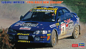 Hasegawa 20696 Subaru Impreza Rallye Nouvelle-Zélande 1996, échelle 1/24