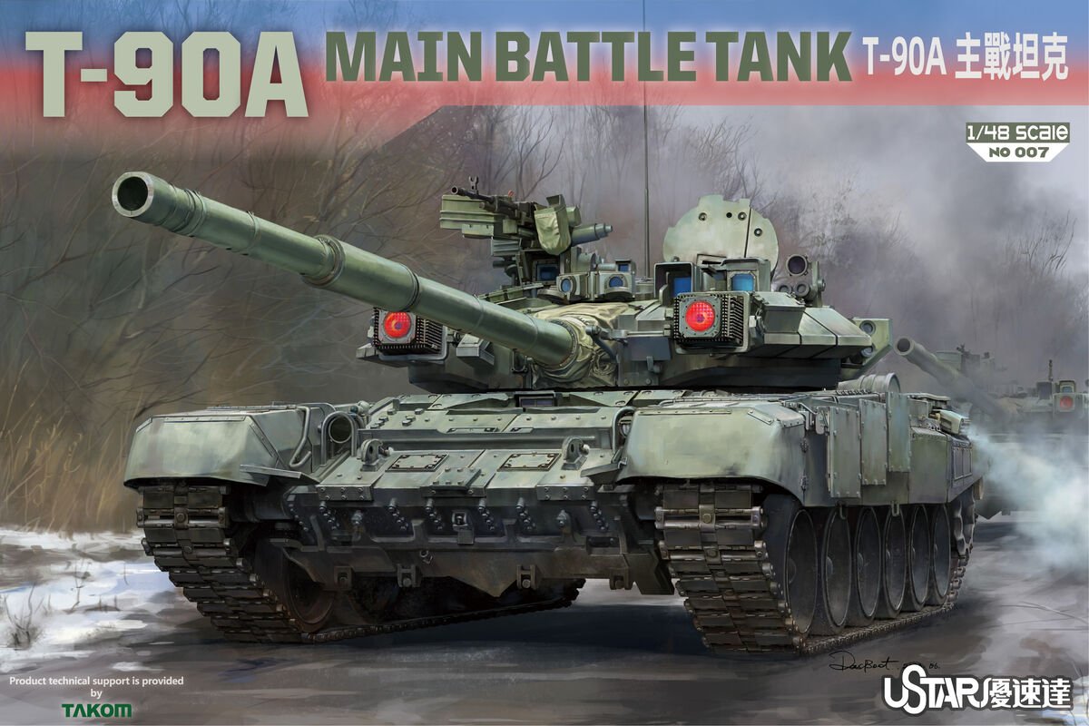 Suyata NO-007 T-90A Char de combat principal 1/48