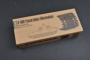 Maillons de chenille Trumpeter 02049 E-100 (fonctionnels) pour E-100 allemand (1/35)