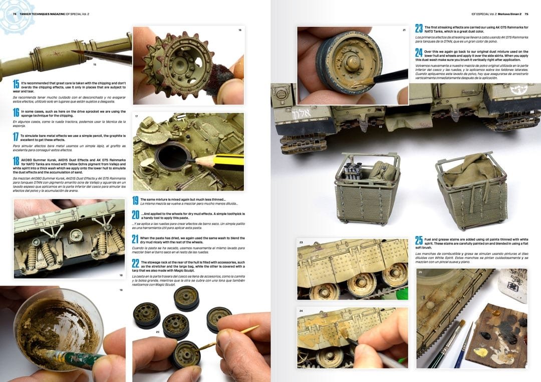 AK Interactive AK4845 TANKER SPECIAL IDF 02 – imagen 6