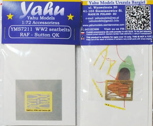 Ceintures de sécurité Yahu YMS7211 WW – RAF Sutton QK (1/72)