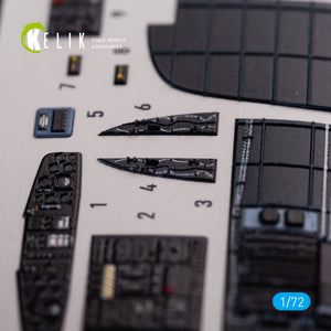 Décalcomanies 3D intérieures KELIK K72078 CH-53D Sea Stallion pour maquette Fujimi/Academy au 1/72 – immagine 6