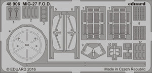 Eduard 48906 MiG-27 FOD TROMPETTE 1/48