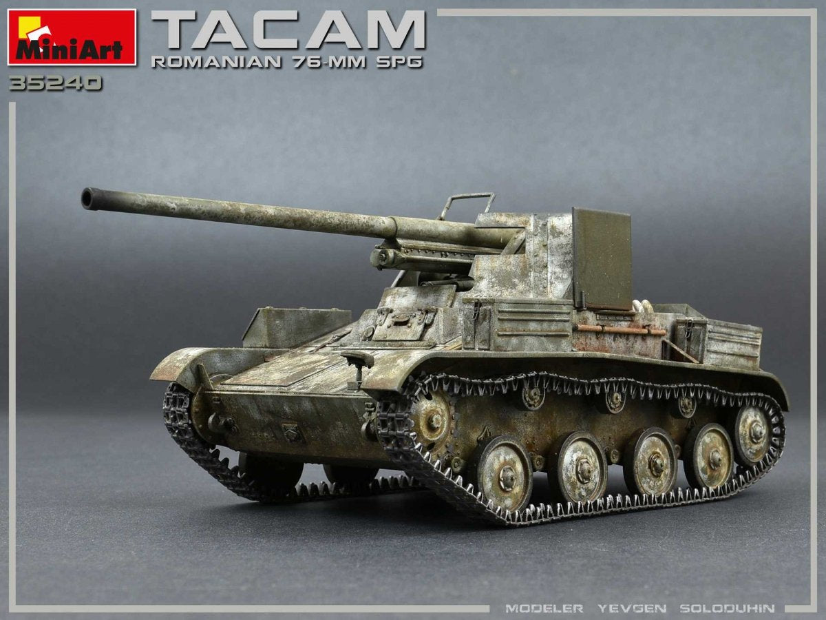 MiniArt 35240 KIT INTÉRIEUR SPG TACAM T-60 ROUMAIN 76 mm 1/35 – immagine 15