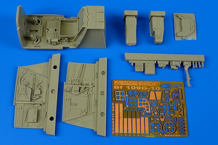 Maquette de cockpit Aires 2193 Bf 109G-10 au 1/32 REVELL