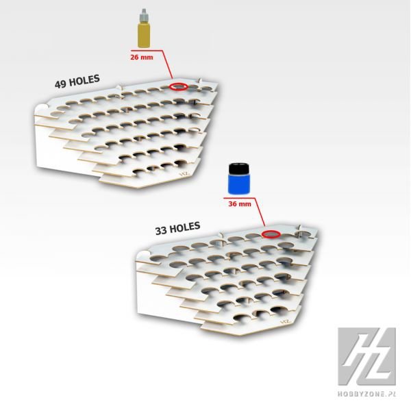 Support d&amp;#39;angle pour peinture de maquettes Hobby Zone HZ-S2ns (26 mm) – image 2