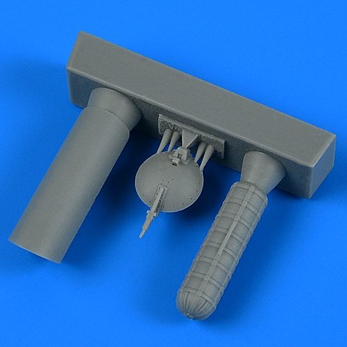 Quickboost QB49050 Su-25 Frogfoot parachute aérofrein ouvert Zvezda 1/48