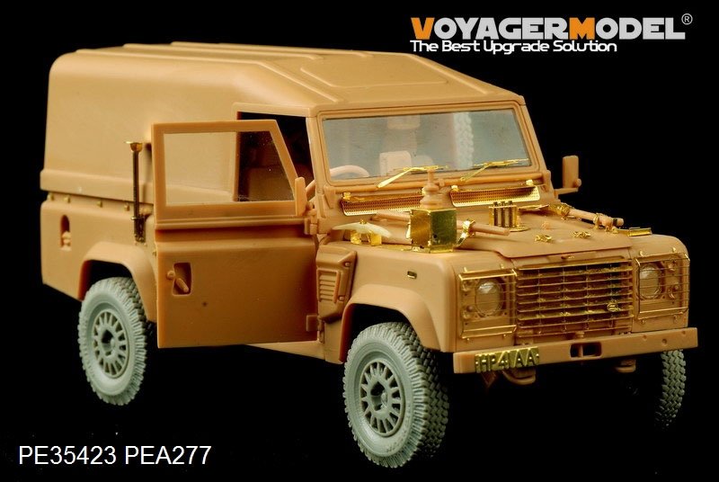 Maquette Voyager PE35423 Defender 110 Hardtop britannique moderne pour HOBBY BOSS 82448 1/35 – immagine 4